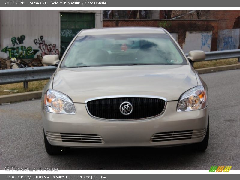 Gold Mist Metallic / Cocoa/Shale 2007 Buick Lucerne CXL