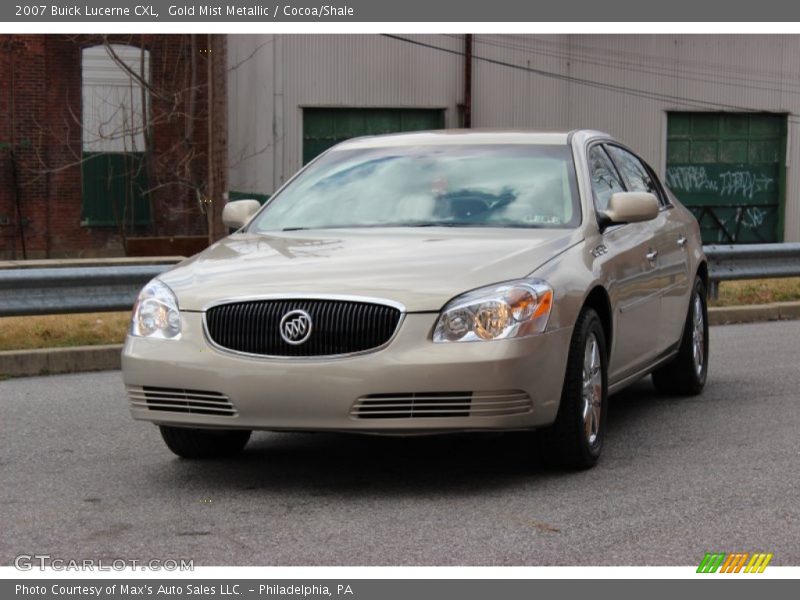 Gold Mist Metallic / Cocoa/Shale 2007 Buick Lucerne CXL