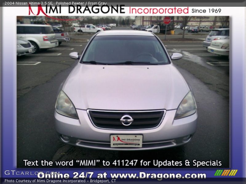 Polished Pewter / Frost Gray 2004 Nissan Altima 3.5 SE