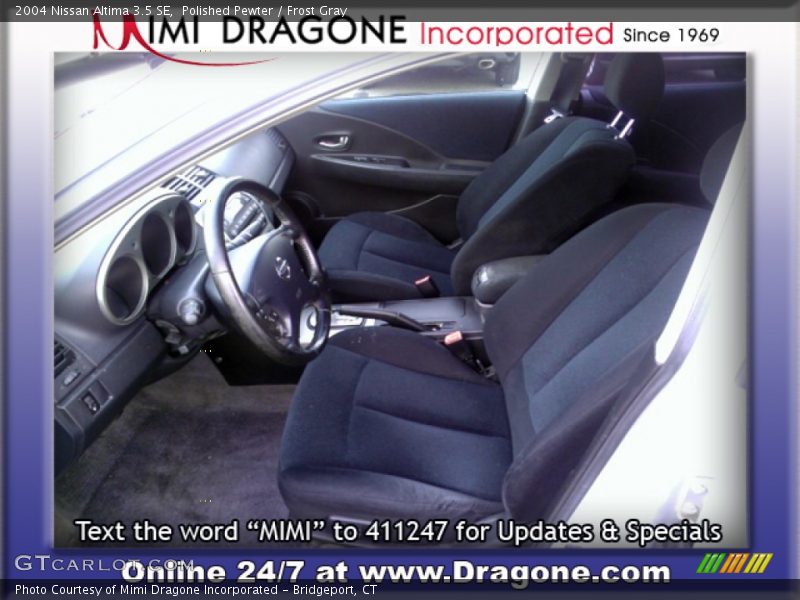 Polished Pewter / Frost Gray 2004 Nissan Altima 3.5 SE