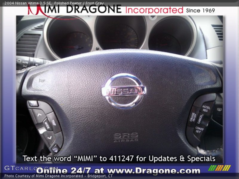 Polished Pewter / Frost Gray 2004 Nissan Altima 3.5 SE