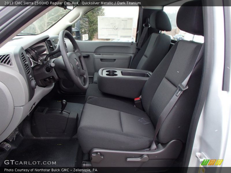 Quicksilver Metallic / Dark Titanium 2013 GMC Sierra 2500HD Regular Cab 4x4