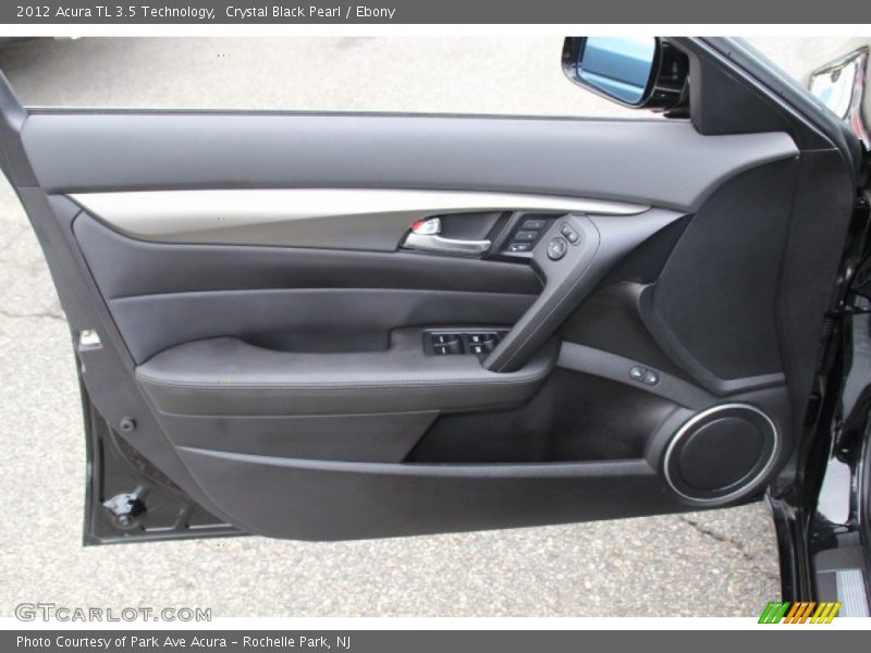 Crystal Black Pearl / Ebony 2012 Acura TL 3.5 Technology