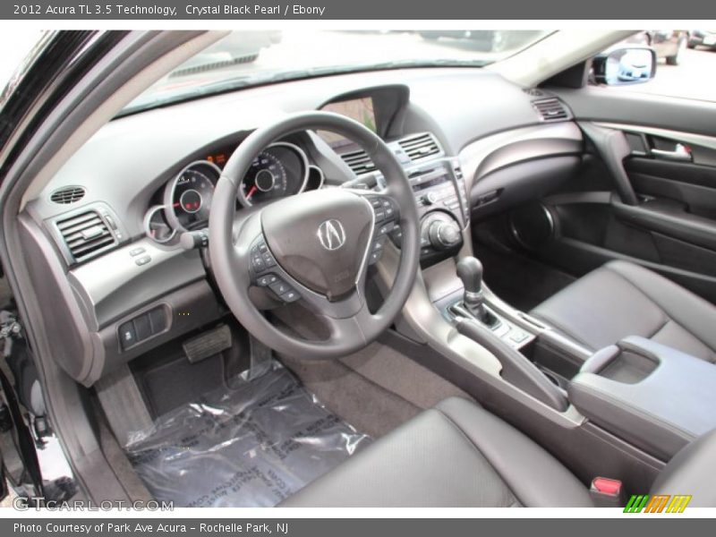 Ebony Interior - 2012 TL 3.5 Technology 