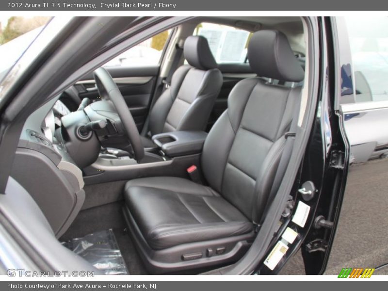 Crystal Black Pearl / Ebony 2012 Acura TL 3.5 Technology