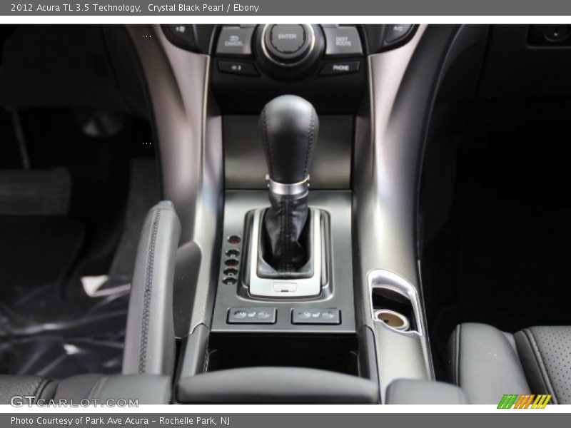 Crystal Black Pearl / Ebony 2012 Acura TL 3.5 Technology