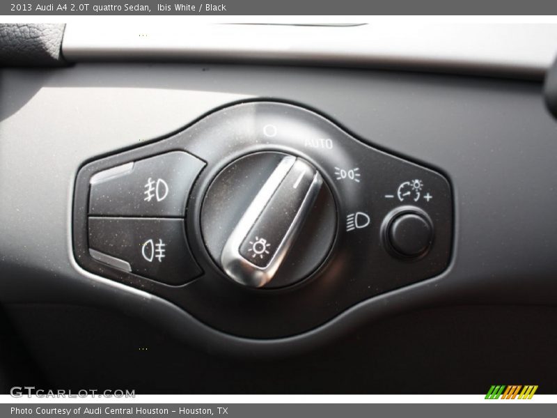 Ibis White / Black 2013 Audi A4 2.0T quattro Sedan