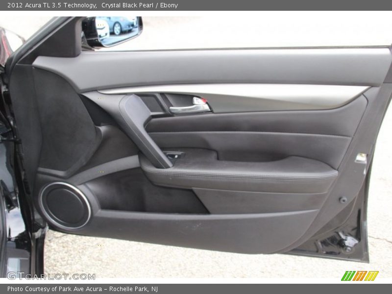 Crystal Black Pearl / Ebony 2012 Acura TL 3.5 Technology