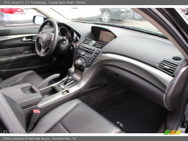 Crystal Black Pearl / Ebony 2012 Acura TL 3.5 Technology