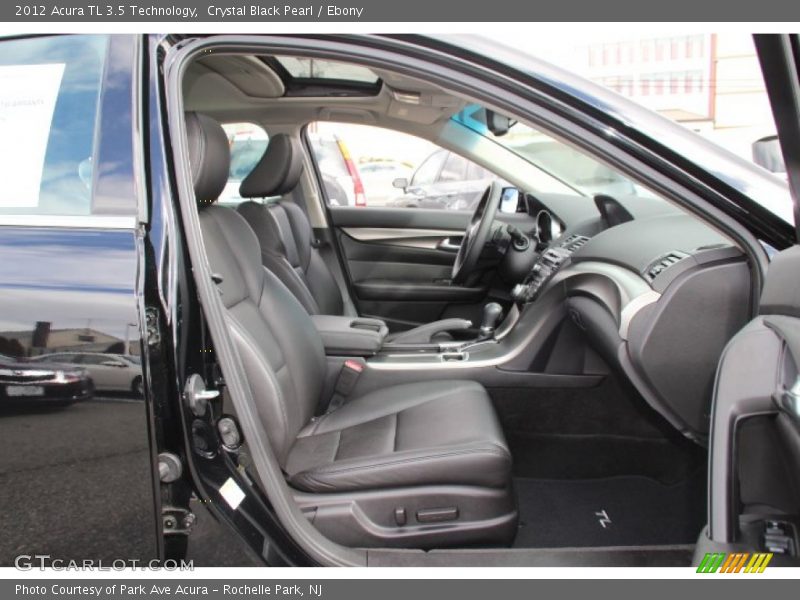 Crystal Black Pearl / Ebony 2012 Acura TL 3.5 Technology