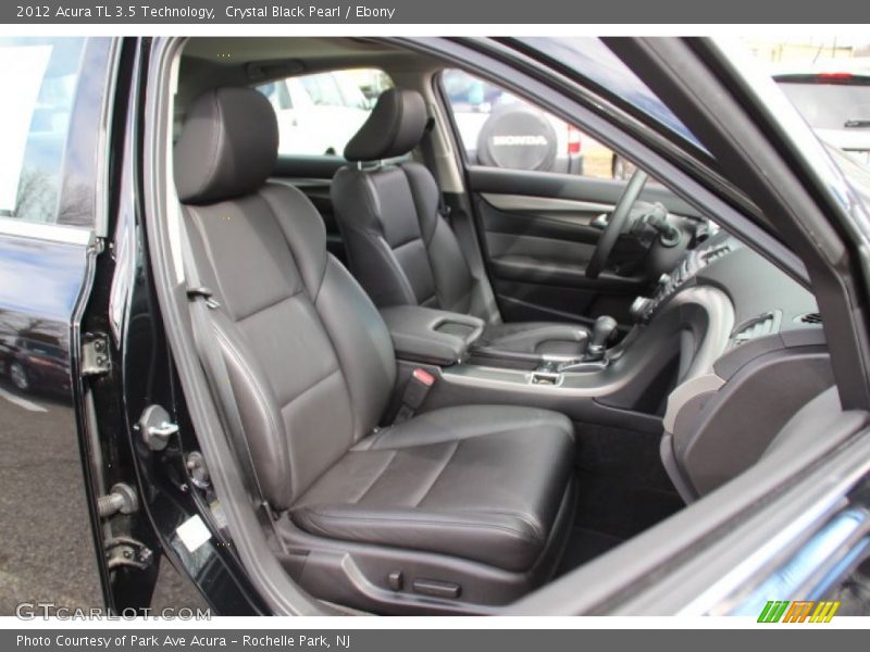 Crystal Black Pearl / Ebony 2012 Acura TL 3.5 Technology