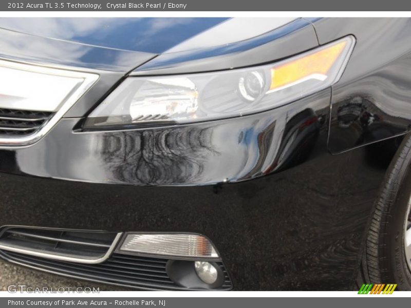 Crystal Black Pearl / Ebony 2012 Acura TL 3.5 Technology