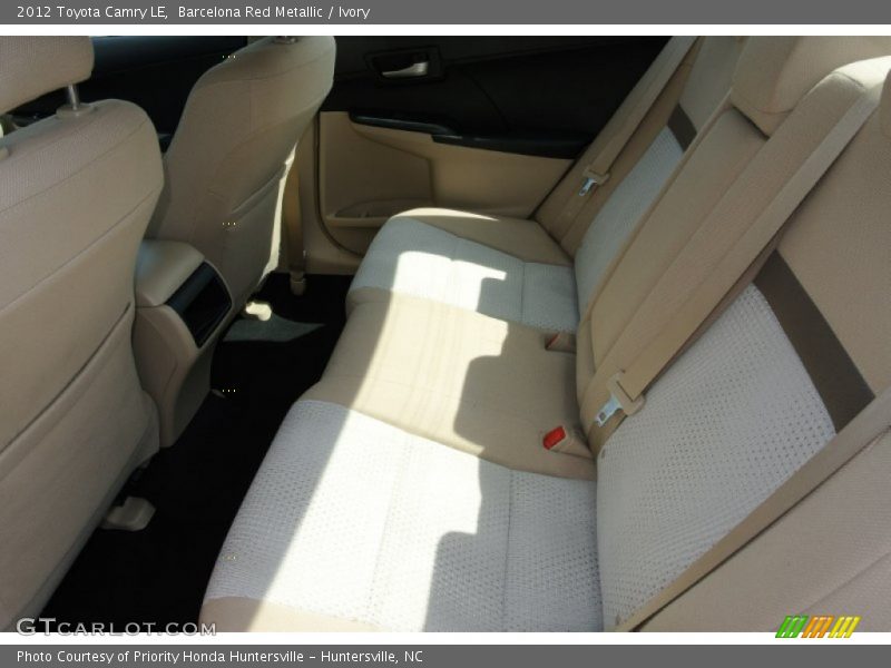 Barcelona Red Metallic / Ivory 2012 Toyota Camry LE