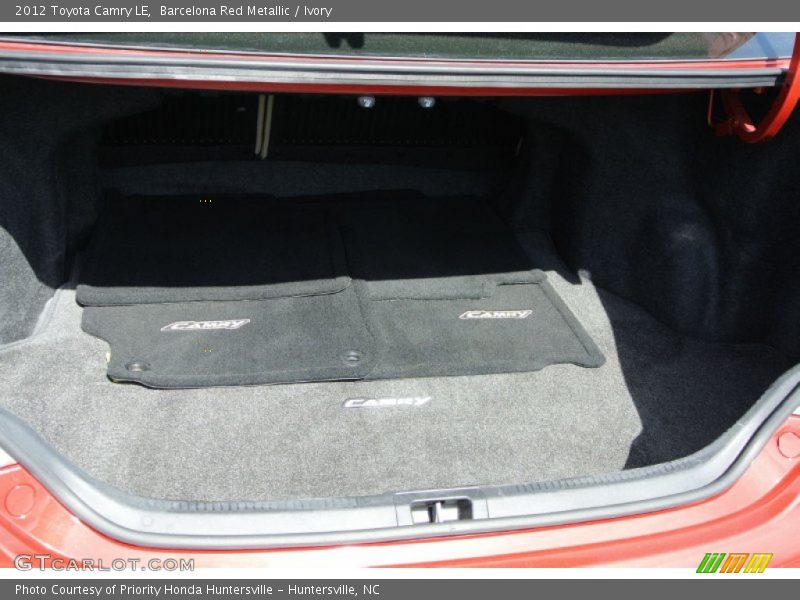 Barcelona Red Metallic / Ivory 2012 Toyota Camry LE