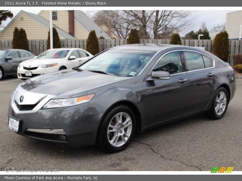 Polished Metal Metallic / Ebony Black 2011 Acura TL 3.5