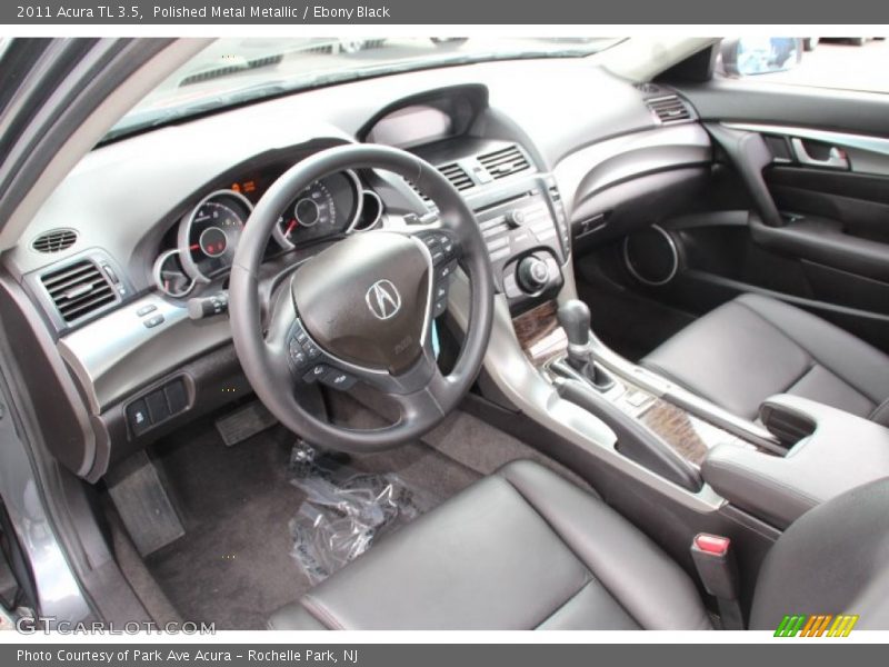 Ebony Black Interior - 2011 TL 3.5 