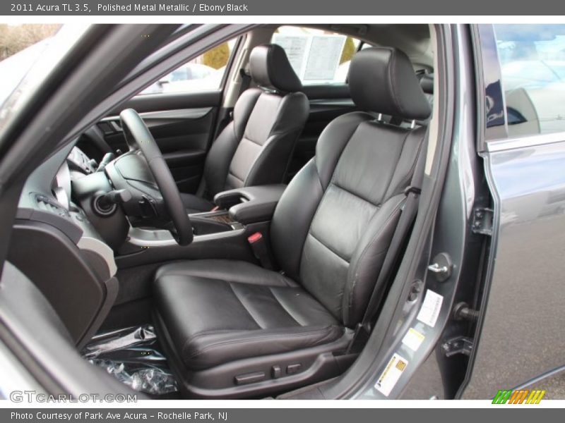 Polished Metal Metallic / Ebony Black 2011 Acura TL 3.5