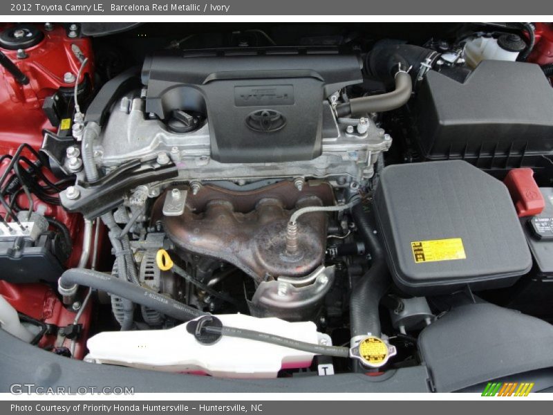 Barcelona Red Metallic / Ivory 2012 Toyota Camry LE