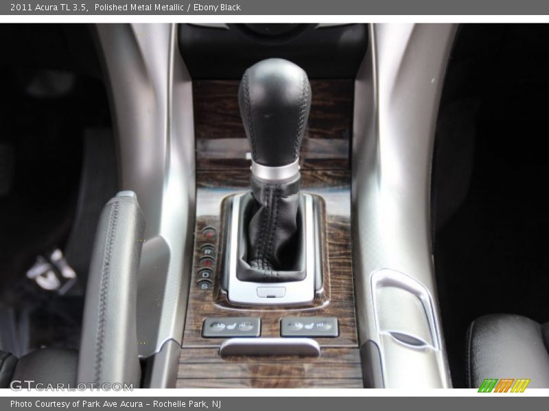 Polished Metal Metallic / Ebony Black 2011 Acura TL 3.5