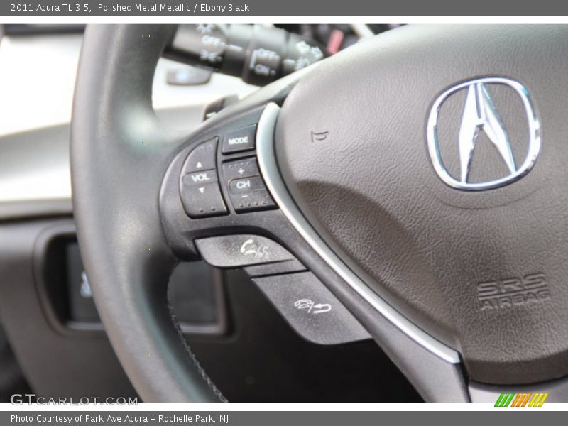 Polished Metal Metallic / Ebony Black 2011 Acura TL 3.5