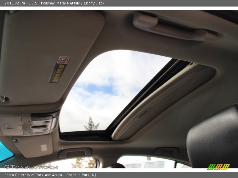 Polished Metal Metallic / Ebony Black 2011 Acura TL 3.5