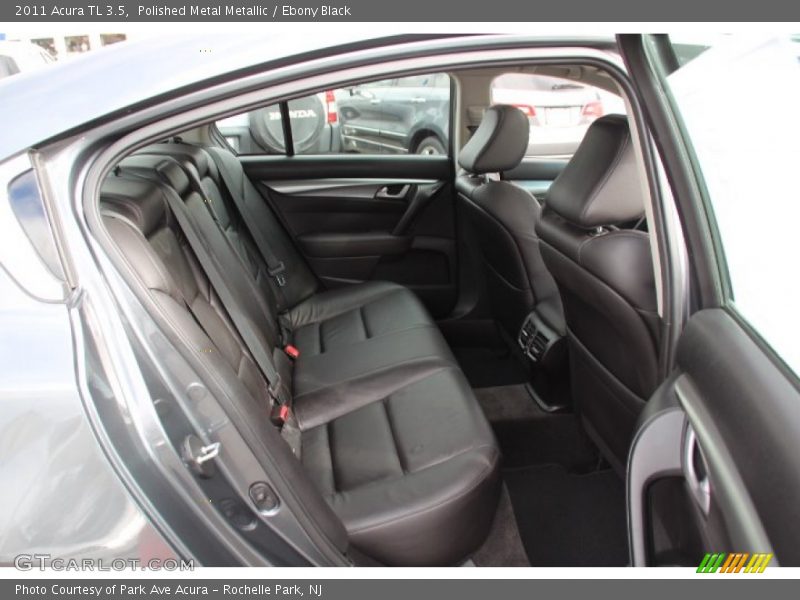 Polished Metal Metallic / Ebony Black 2011 Acura TL 3.5