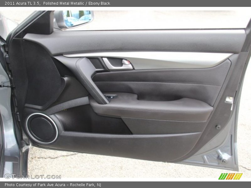 Polished Metal Metallic / Ebony Black 2011 Acura TL 3.5