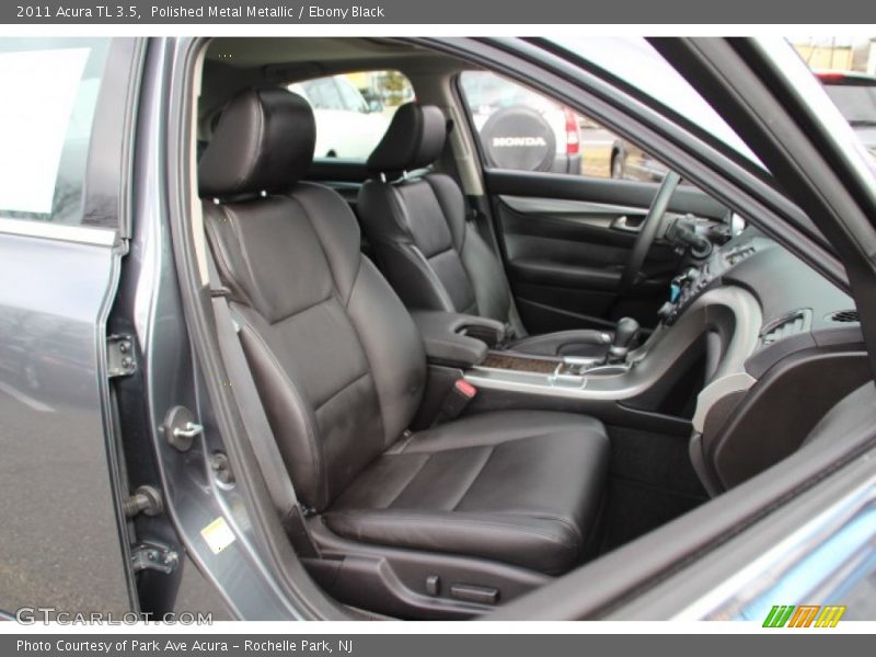 Polished Metal Metallic / Ebony Black 2011 Acura TL 3.5
