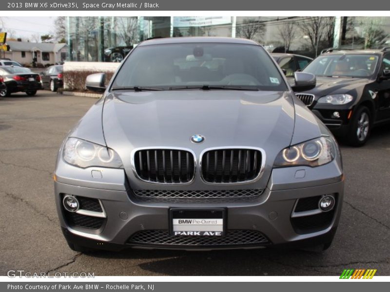 Space Gray Metallic / Black 2013 BMW X6 xDrive35i