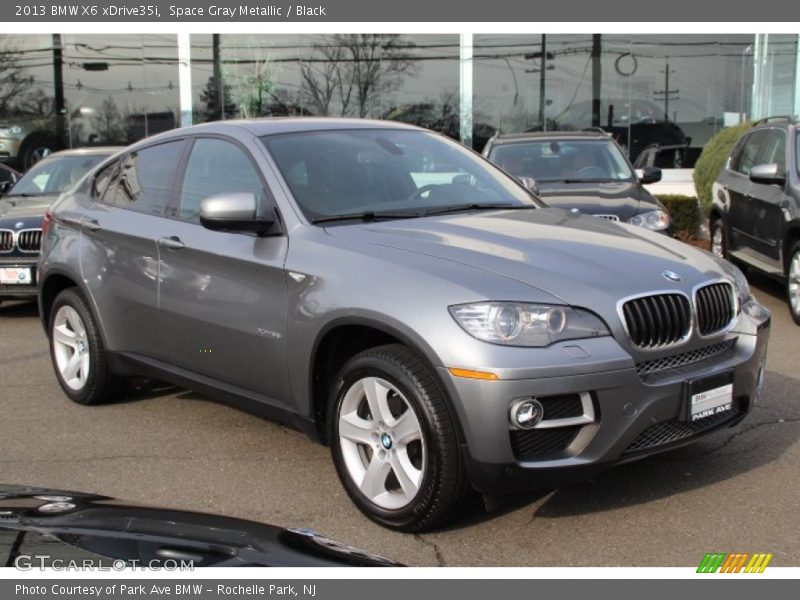 Space Gray Metallic / Black 2013 BMW X6 xDrive35i