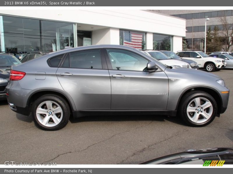Space Gray Metallic / Black 2013 BMW X6 xDrive35i
