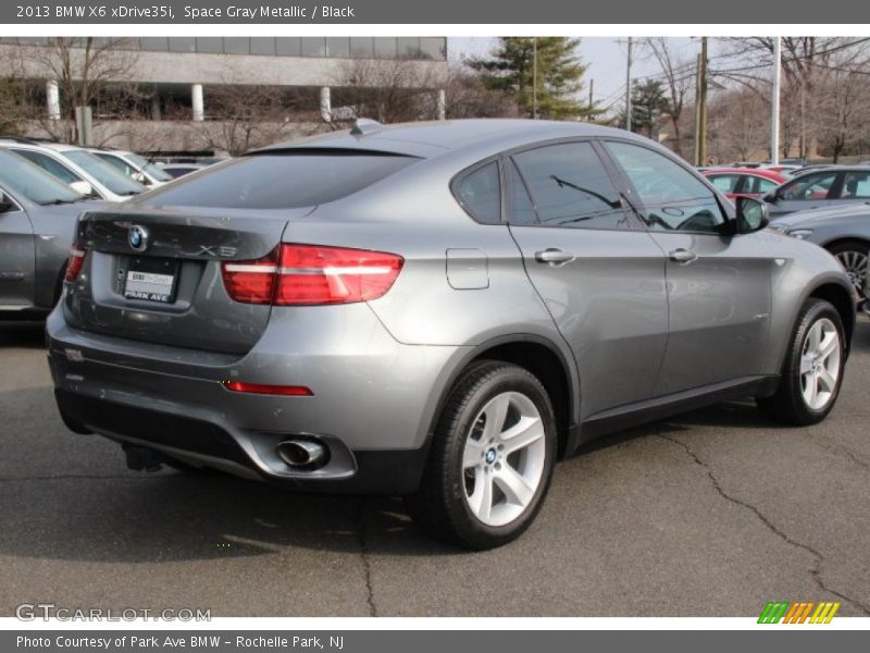 Space Gray Metallic / Black 2013 BMW X6 xDrive35i