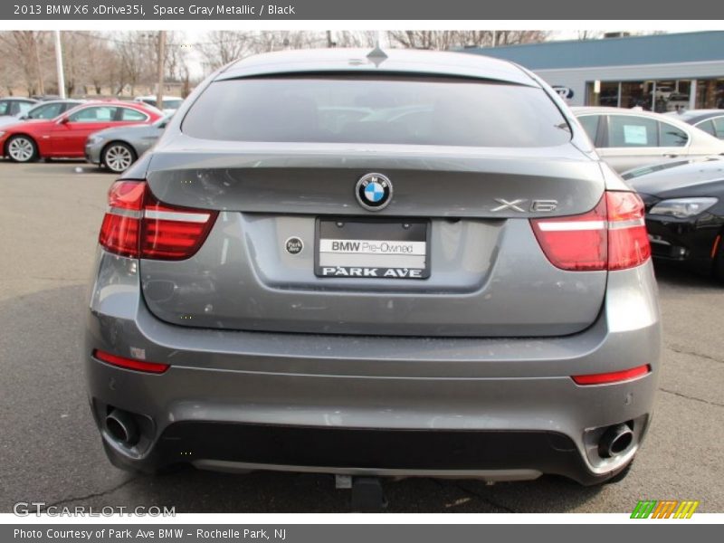 Space Gray Metallic / Black 2013 BMW X6 xDrive35i