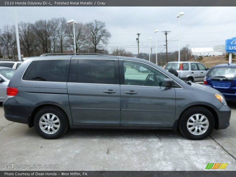 Polished Metal Metallic / Gray 2010 Honda Odyssey EX-L