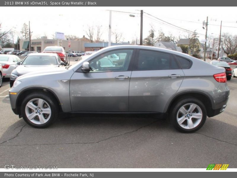 Space Gray Metallic / Black 2013 BMW X6 xDrive35i