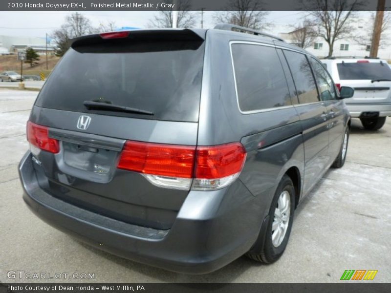Polished Metal Metallic / Gray 2010 Honda Odyssey EX-L