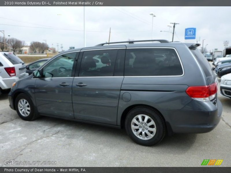 Polished Metal Metallic / Gray 2010 Honda Odyssey EX-L