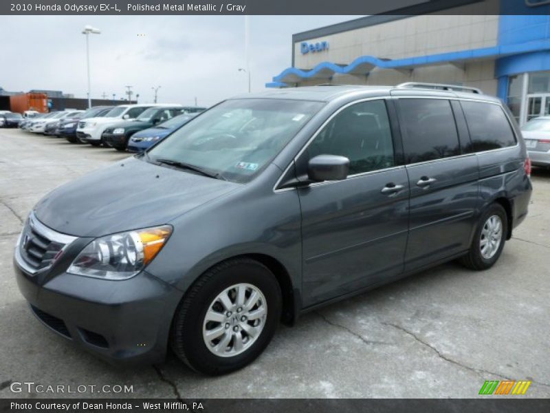 Polished Metal Metallic / Gray 2010 Honda Odyssey EX-L
