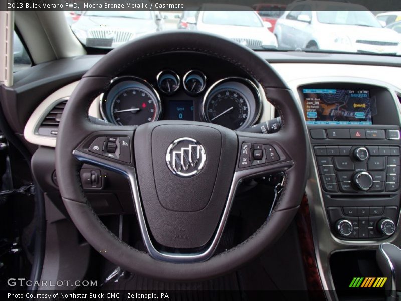 Mocha Bronze Metallic / Cashmere 2013 Buick Verano FWD