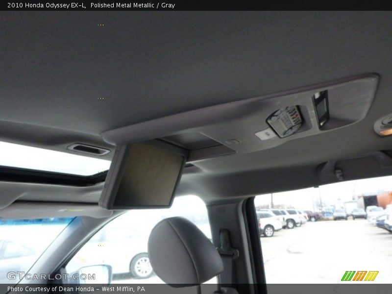 Polished Metal Metallic / Gray 2010 Honda Odyssey EX-L