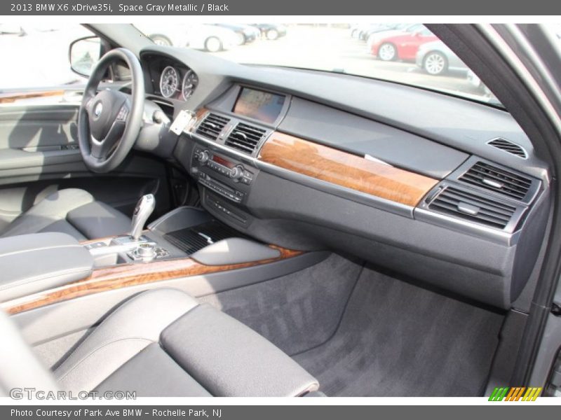 Space Gray Metallic / Black 2013 BMW X6 xDrive35i