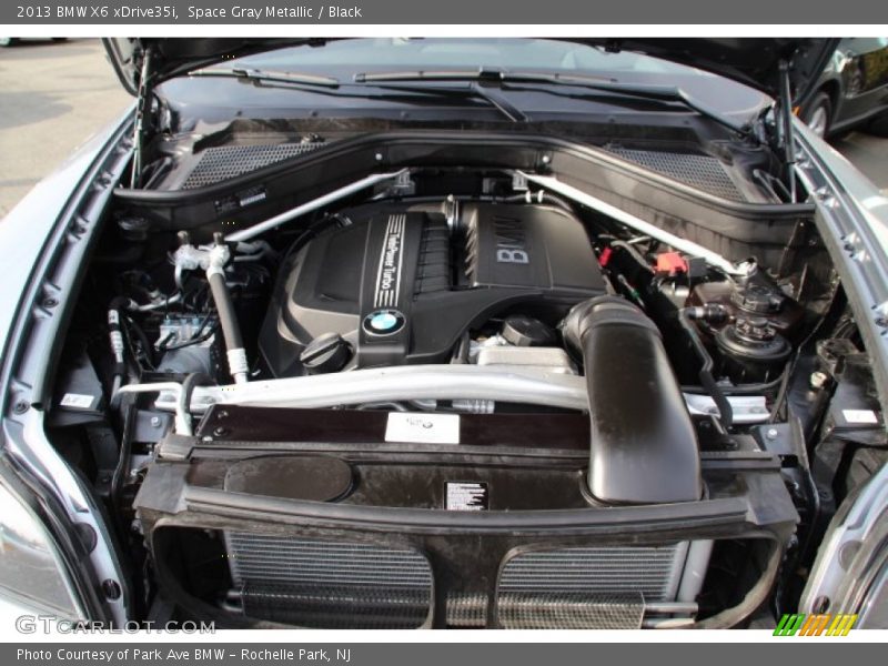 Space Gray Metallic / Black 2013 BMW X6 xDrive35i