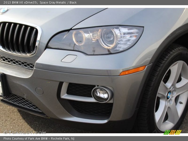 Space Gray Metallic / Black 2013 BMW X6 xDrive35i