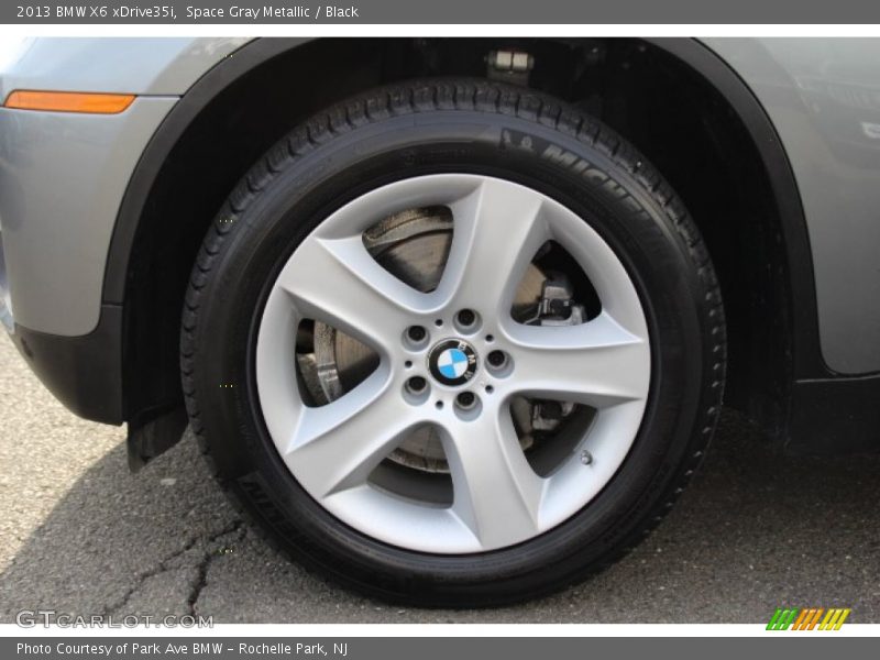 Space Gray Metallic / Black 2013 BMW X6 xDrive35i