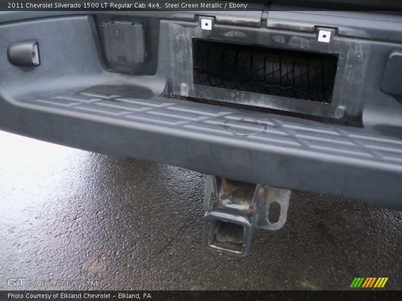 Steel Green Metallic / Ebony 2011 Chevrolet Silverado 1500 LT Regular Cab 4x4