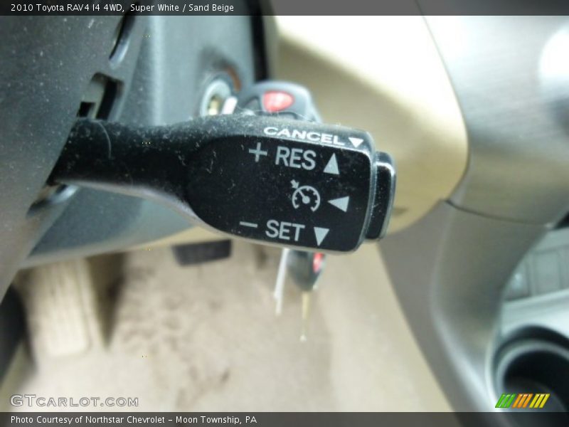 Super White / Sand Beige 2010 Toyota RAV4 I4 4WD