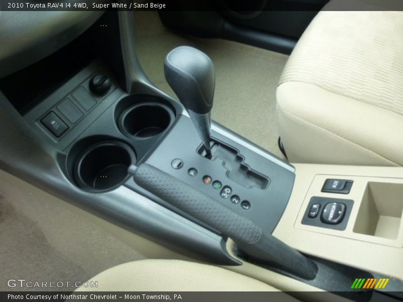 Super White / Sand Beige 2010 Toyota RAV4 I4 4WD