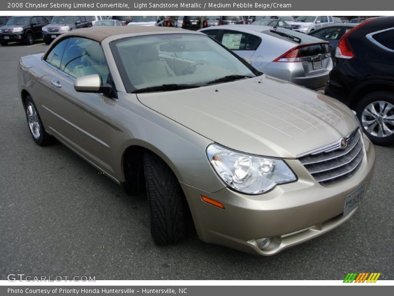 Front 3/4 View of 2008 Sebring Limited Convertible