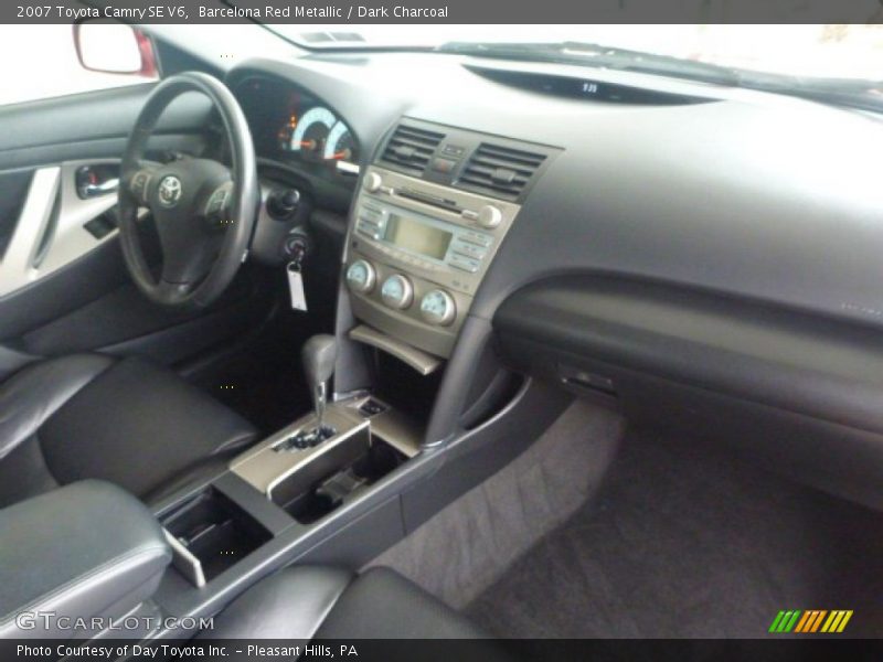 Barcelona Red Metallic / Dark Charcoal 2007 Toyota Camry SE V6