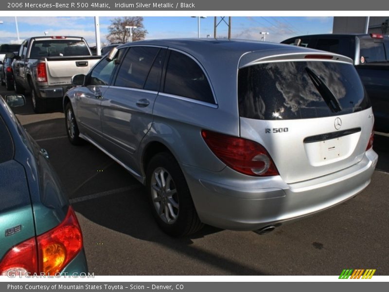 Iridium Silver Metallic / Black 2006 Mercedes-Benz R 500 4Matic